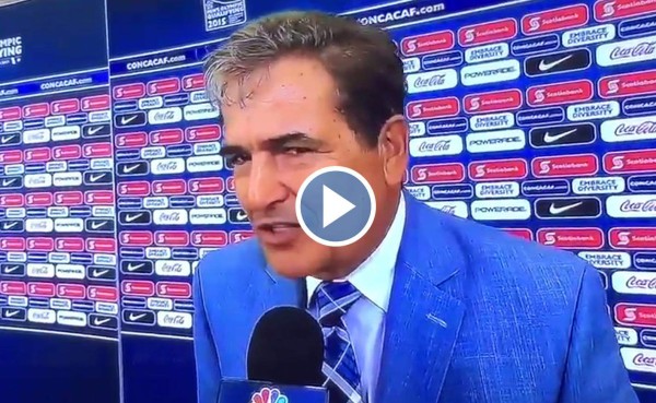 Jorge Luis Pinto: 'Vamos a seguir ganando, a Río vamos por una medalla'