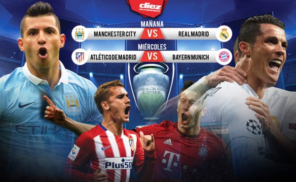 ¿Qué equipos son favoritos para clasificar a la final de Champions?