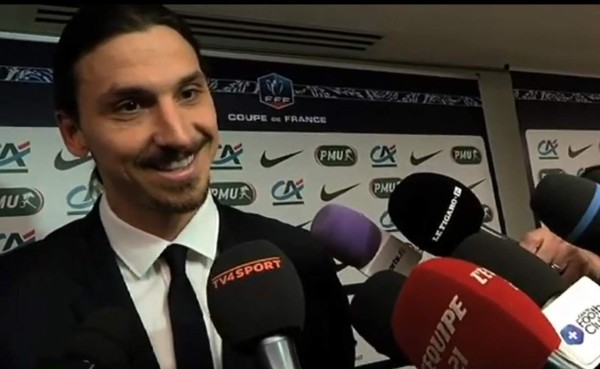 VIDEO: Zlatan Ibrahimovic y su broma a una periodista francesa