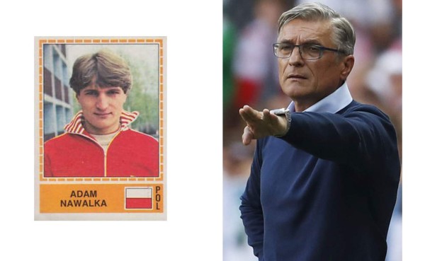 Así lucían los ténicos de la Euro en su época de jugadores en cromos