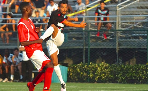 Adriano y Miami United reciben paliza en debut en la NPSL