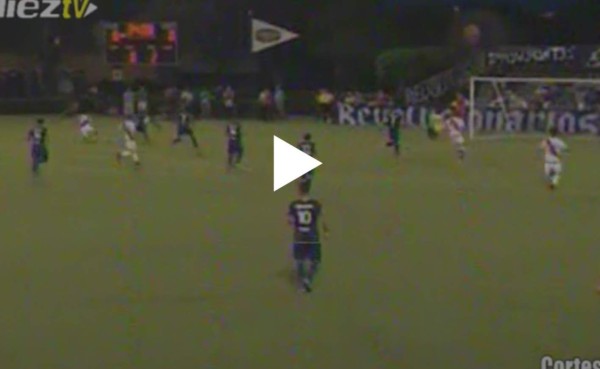 Video: El 1-0 de River Plate en el amistoso ante Motagua en Orlando