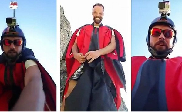 Video: Un saltador base transmite su propia muerte en Facebook Live