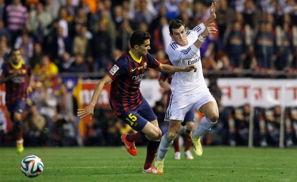 Bartra: 'El gol de Bale me agarró cuando estaba cansado'