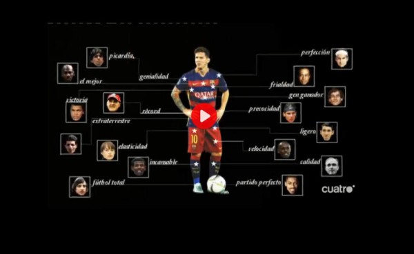 VIDEO: Messi reúne lo mejor de los grandes de la historia deporte
