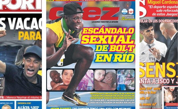 PORTADAS: Lo que el mundo del deporte amaneció diciendo este martes 23 de agosto