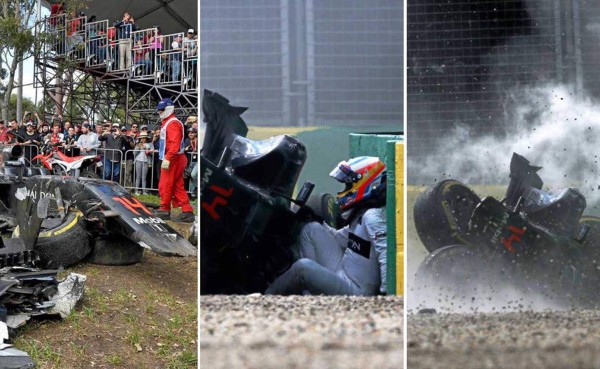 Fernando Alonso salvó su vida gracias a las cabinas reforzadas
