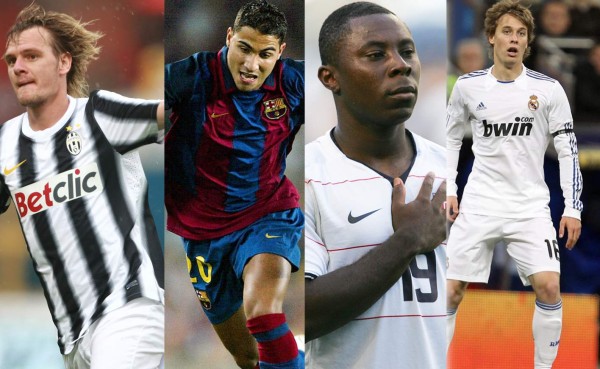 Las grandes promesas del fútbol mundial que no brillaron