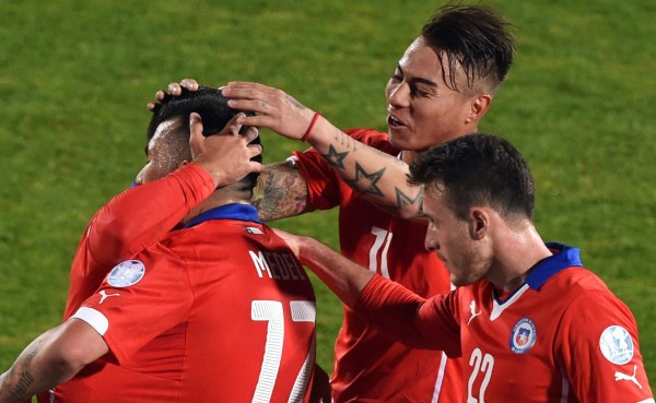 Chile goleó a Bolivia y termina líder del Grupo A de Copa América