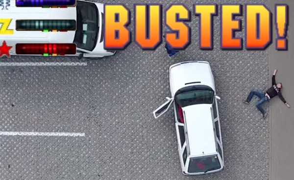 VIDEO: Llevan a la vida real el GTA II con ayuda de un drone