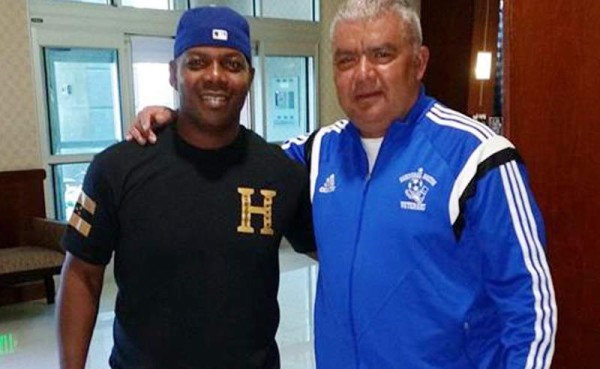 Martín Castro junto al Macho Figueroa en una imagen de archivo.