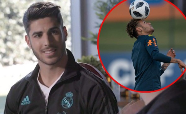Asensio sorprende: ''Claro que me gusta Neymar, como a todos''