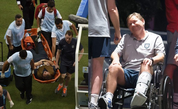 El preparador físico, la primera baja de Inglaterra en el Mundial