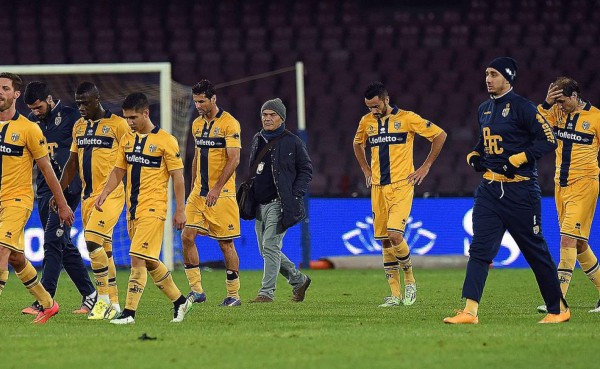 El Parma italiano fue sancionado con cuatro puntos por irregularidades administrativas