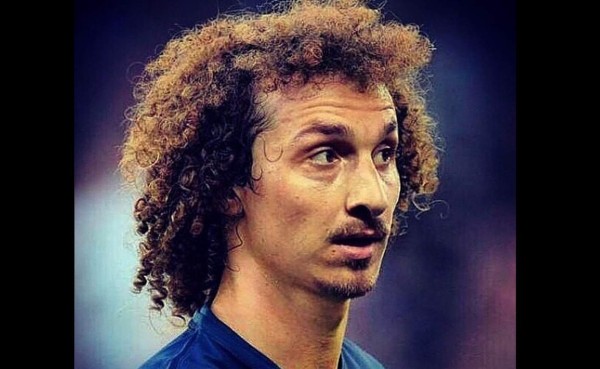 David Luiz se fusiona con Zlatan Ibrahimovic