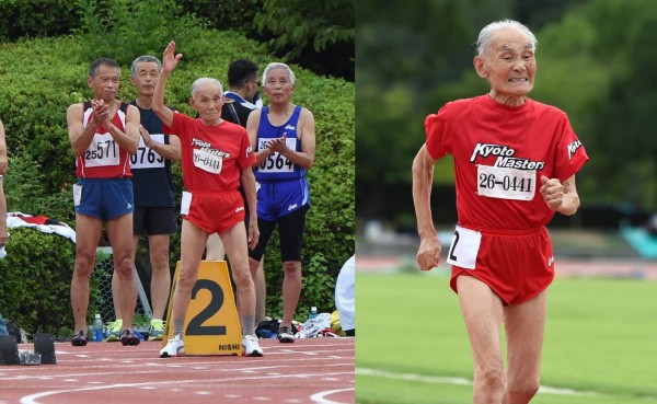 El 'Bolt de Oro' japonés, de 103 años, desafía a Usaín