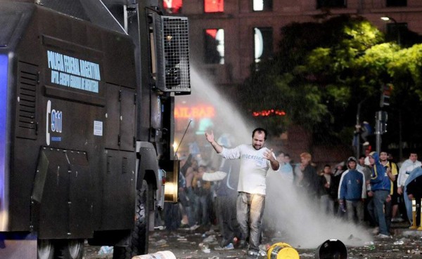 Se reportan disturbios en Argentina tras derrota en la final