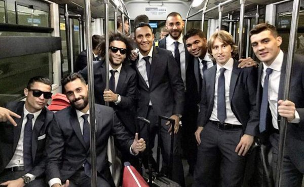Real Madrid ya está en Suecia para enfrentar al Malmo
