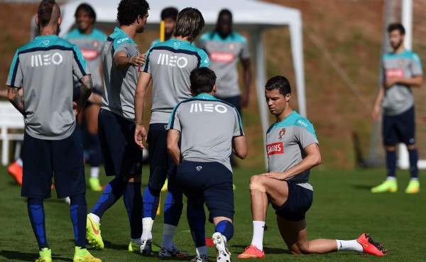 Portugal entrenó completa y lista para debutar ante Alemania