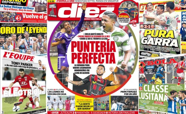 Mirá las portadas más importantes de los diarios deportivos del mundo