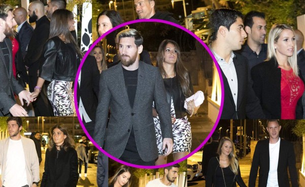 Fotos: Antonella se roba las miradas en una cena del Barcelona