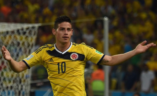 Real Madrid se interesa en James y descarta a Falcao