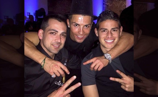 La ruta nocturna que recorre el colombiano James Rodríguez en Madrid