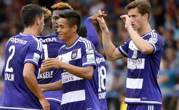 Andy Najar y Anderlecht comienzan con pie derecho en Bélgica