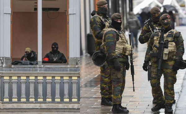 FOTOS: Así amaneció Bruselas ante alerta máxima por terrorismo