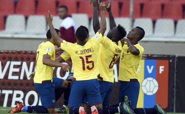 Ecuador sigue invicto al vencer a Venezuela y se acerca a Rusia-2018