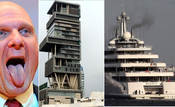 Una casa de 27 pisos: Las grandes excentricidades de los magnates