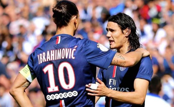 Cavani pide jugar en el puesto de Zlatan Ibrahimovic en el PSG