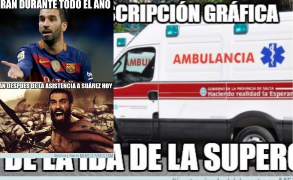 MEMES: Las mejores burlas tras el triunfo del Barcelona en la Supercopa de España