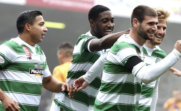 El Celtic con Emilio Izaguirre vence de visita al Motherwell