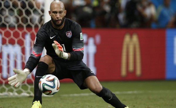 Con 16 paradas, Tim Howard establece récord en el Mundial