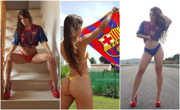 Judit Benavente, la chica Playboy que se muere por el FC Barcelona