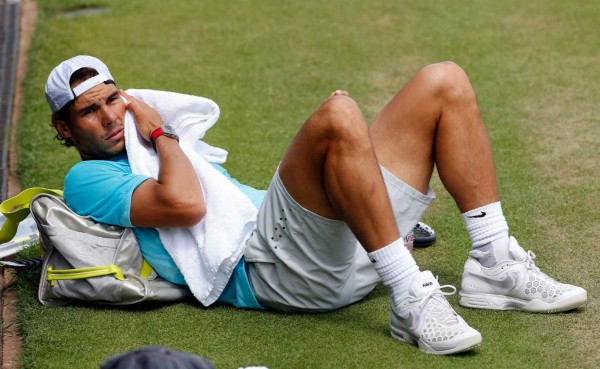 El calendario ahoga a Rafael Nadal en Wimbledon