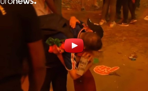 VIDEO: El emotivo abrazo de niño portugués a aficionado de Francia