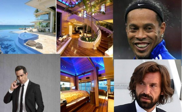 Las mansiones que no habías visto de otros grandes cracks del fútbol mundial