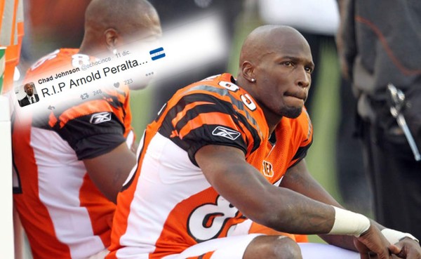 Chad Johnson, famoso exjugador de la NFL se solidariza por muerte de Arnold Peralta
