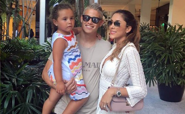 James Rodríguez se cambia el look tras la Copa América