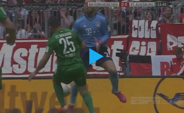 Pepe Reina, suspendido dos partidos tras salir expulsado en el Bayern Munich