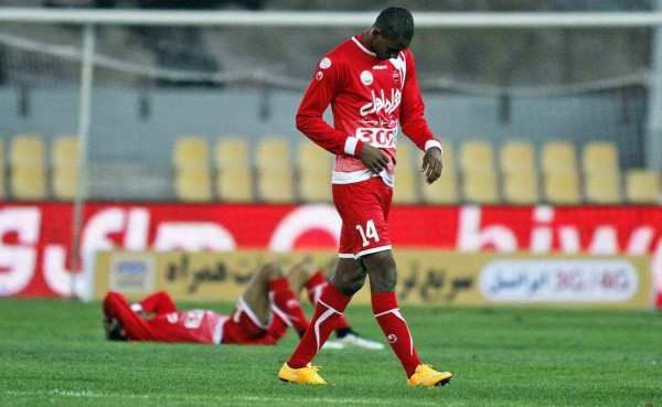 El hondureño Jerry Bengtson lleva dos meses sin anotar en Irán