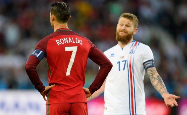 El diario Bild atiza a Cristiano por menospreciar al capitán de Islandia