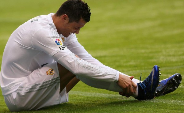 Cristiano Ronaldo no jugó la segunda parte en Riazor por precaución