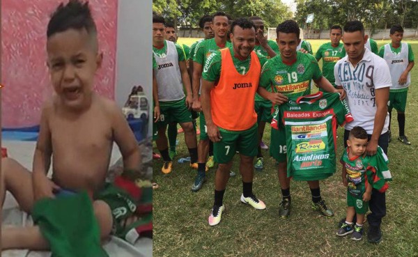 Plantel de Marathón sorprende al niño aficionado que lloró por amor al equipo