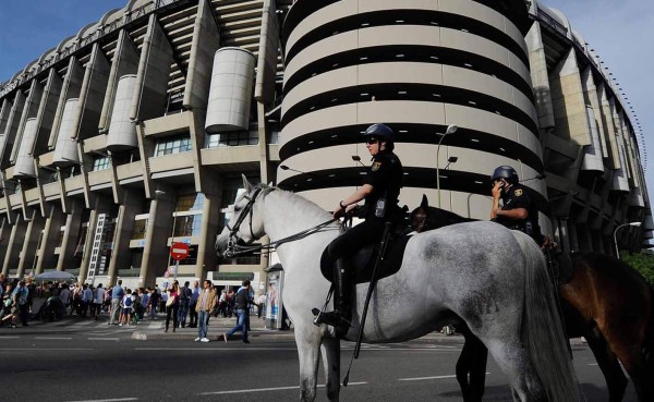 Alarma por supuesta bomba en los alrededores del Santiago Bernabéu a tres días del clásico
