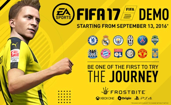 ¡Ya está lista para descargar la DEMO de FIFA 17!