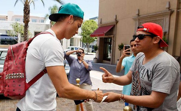 Cristiano Ronaldo se reporta al Real Madrid en Los Ángeles