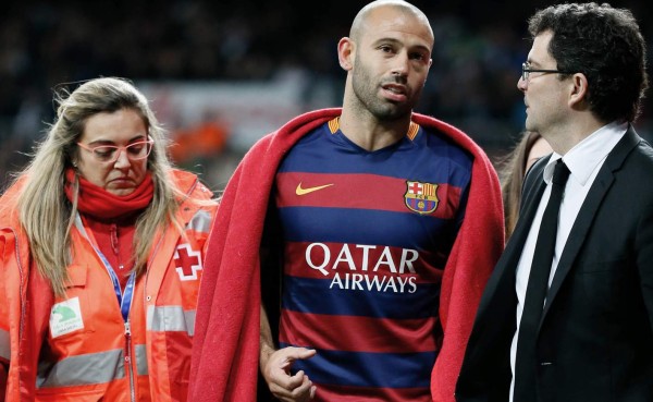 Mascherano no entra en la lista de convocados por problemas físicos